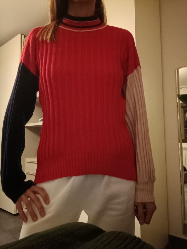 Maglione lupetto Lumina tg unica