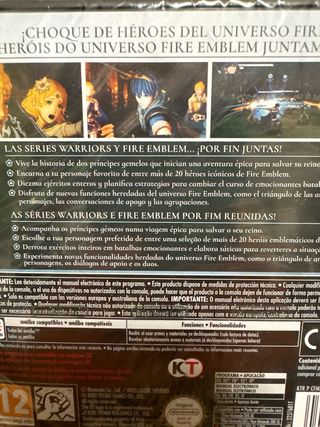 Fire Emblem warriors. Nintendo 3DS