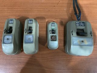 Serie interruttori contatori Bticino anni 60