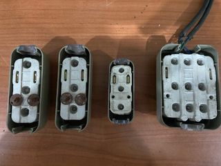 Serie interruttori contatori Bticino anni 60