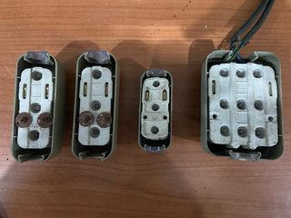 Serie interruttori contatori Bticino anni 60