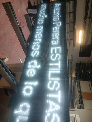 Panel led publicitario