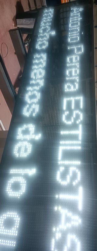 Panel led publicitario