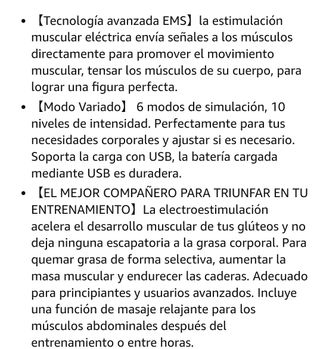 Electro estimulador muscular