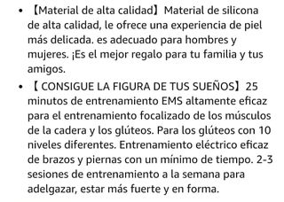 Electro estimulador muscular