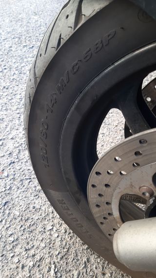Neumatico moto 120/80/14 M/C 58P