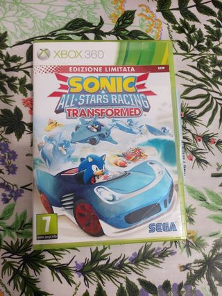 Gioco Xbox 360 Sonic all stars racing transformed