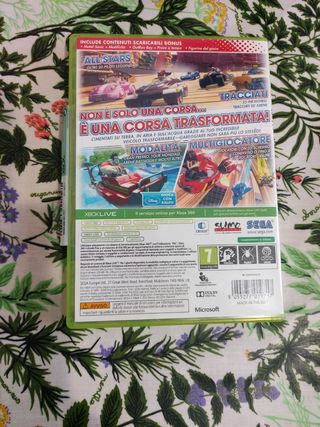 Gioco Xbox 360 Sonic all stars racing transformed