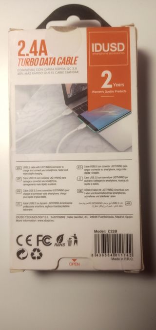 Turbo data cable