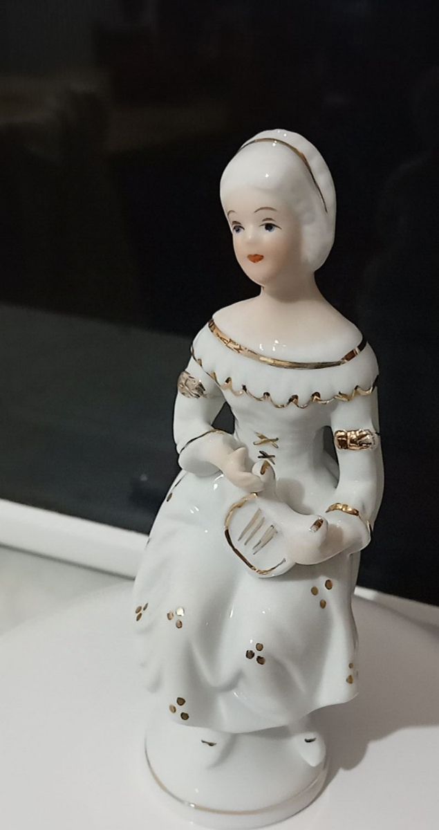 Dama di porcellana capodimonte