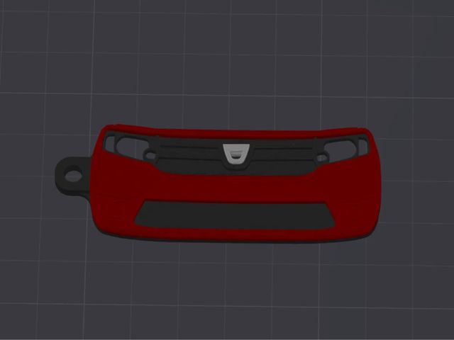 Llavero 3D personalizado Dacia Logan
