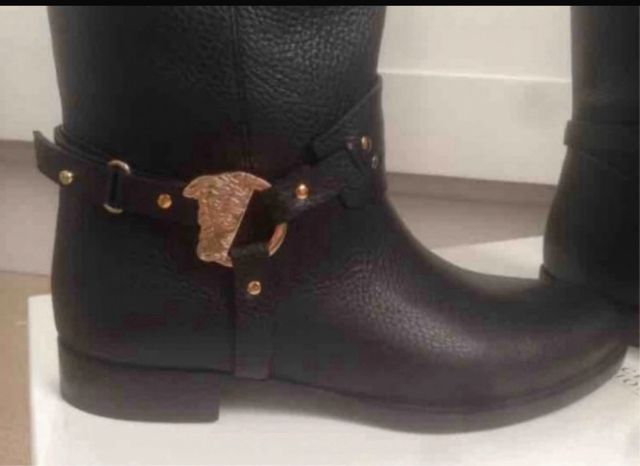 Botas piel Versace Collection