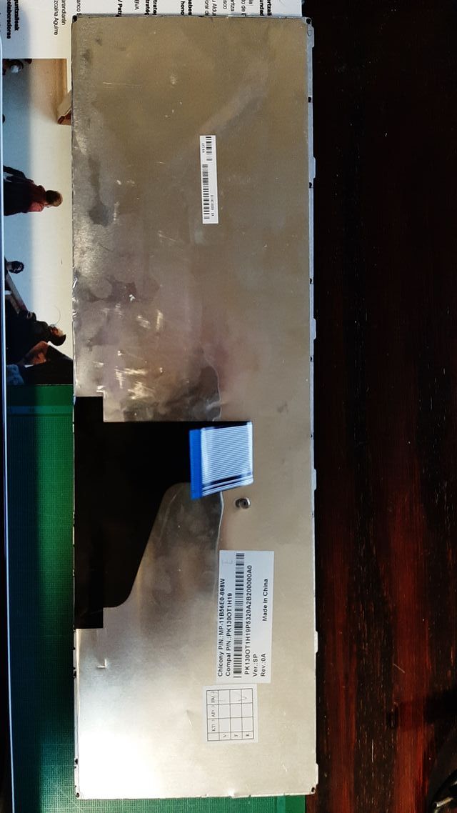 Teclado Toshiba Satellite C850