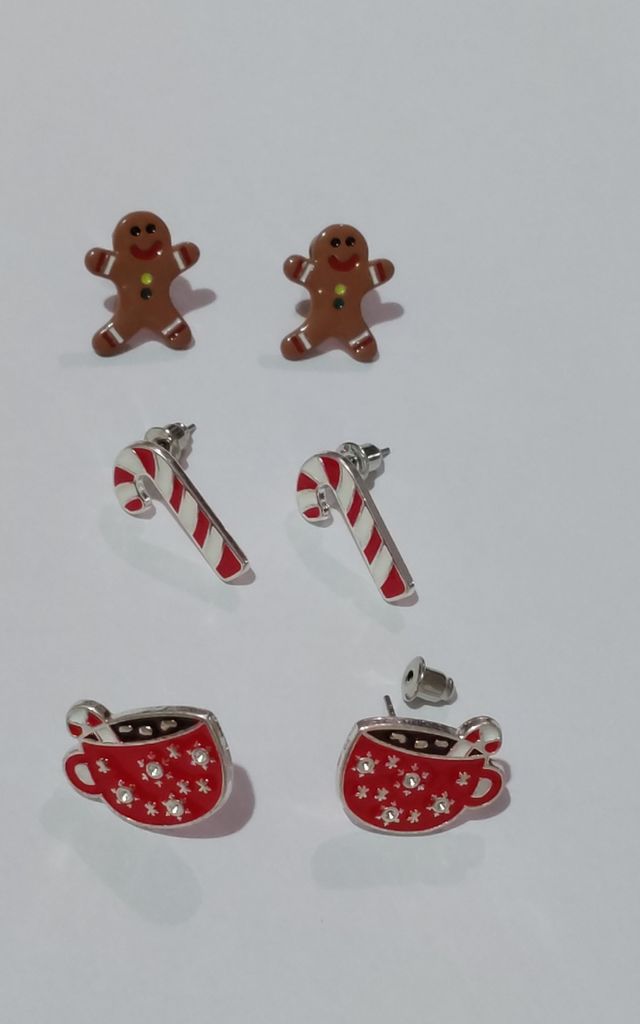 Pendientes navideños