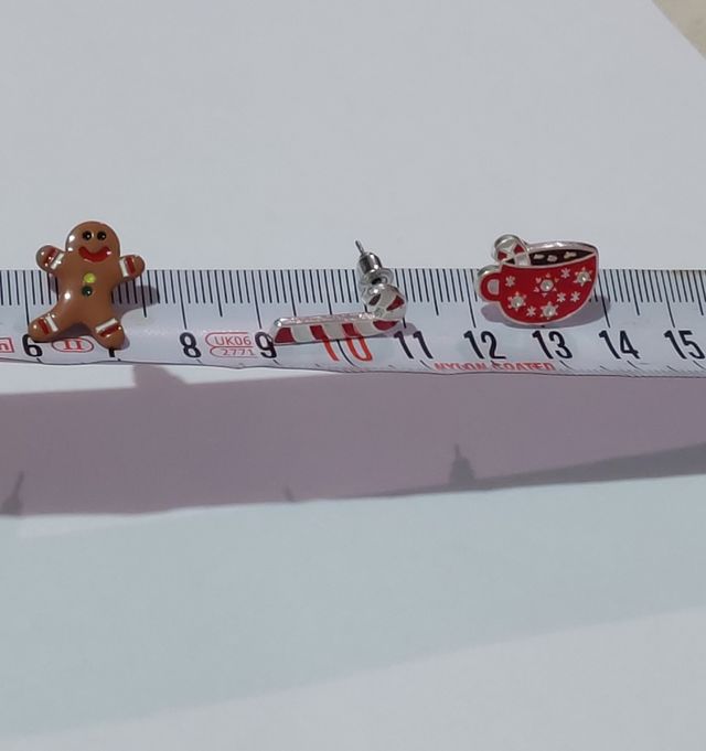 Pendientes navideños