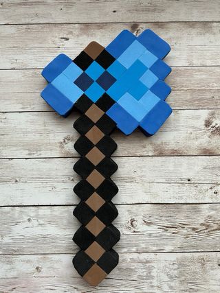 Hacha diamante minecraft