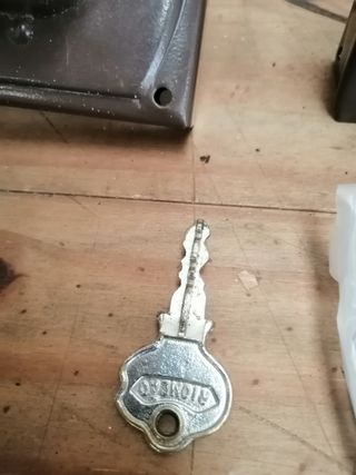 Fechadura de segurança porta nova