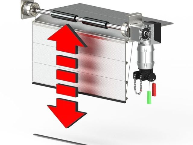 Motor para puerta sectorial GfA Elek