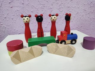 Bloques de madera Disney