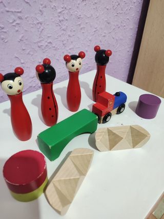Bloques de madera Disney