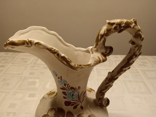 Brocca da vino in ceramica di bassano