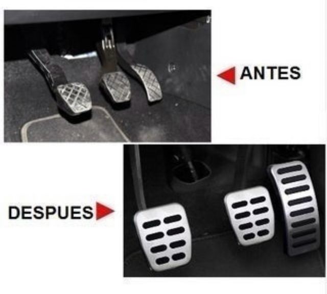 Pedales aluminio audi seat volskwagen