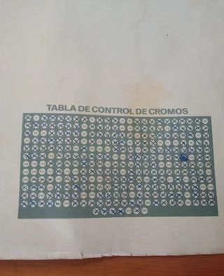 Album cromos Hombres y razas 1972