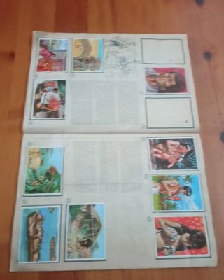 Album cromos Hombres y razas 1972