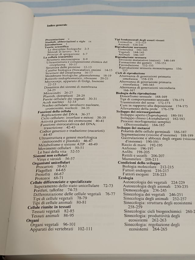 Nuovo atlante biologico Argomenti più