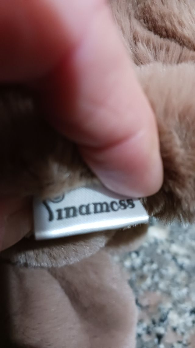 Sciarpa in eco-pelliccia beige