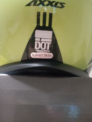Casco de moto axxis