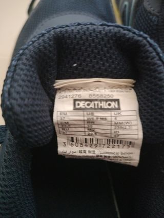 Zapatillas running con tacos