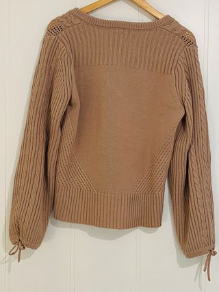Jersey rosa maquillaje oversize - La Redoute