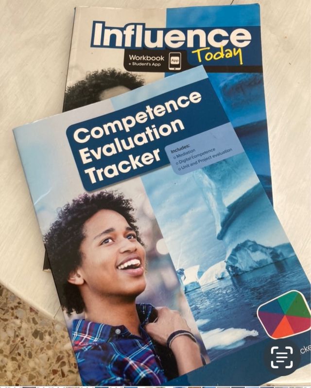 Libro y cuaderno de ingles para B2