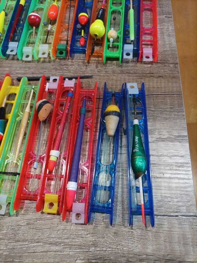 Flotador, corcho, aparejo pesca