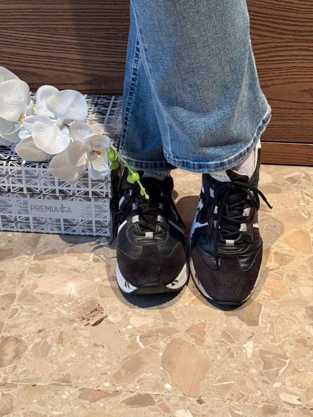 SNESKERS CONNY PLATAFORMA PREMIATA