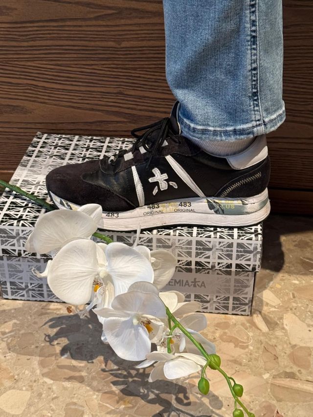 SNESKERS CONNY PLATAFORMA PREMIATA