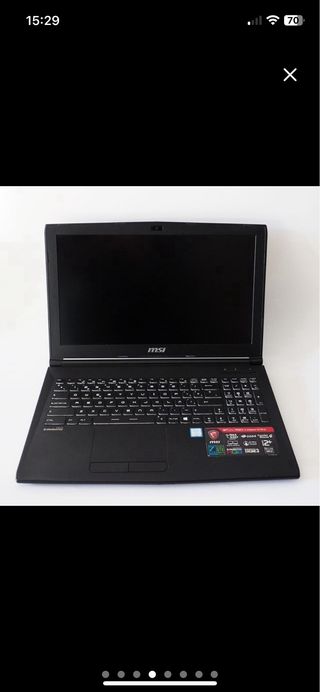 MSI GP62 PC PORTATIL LAPTOP GAMING i7 SSD
