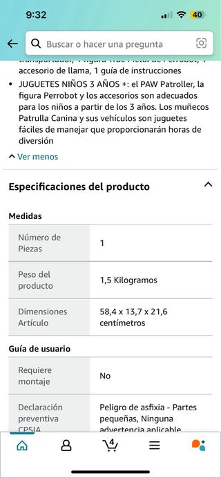 Camion Patrulla Canina juguetes