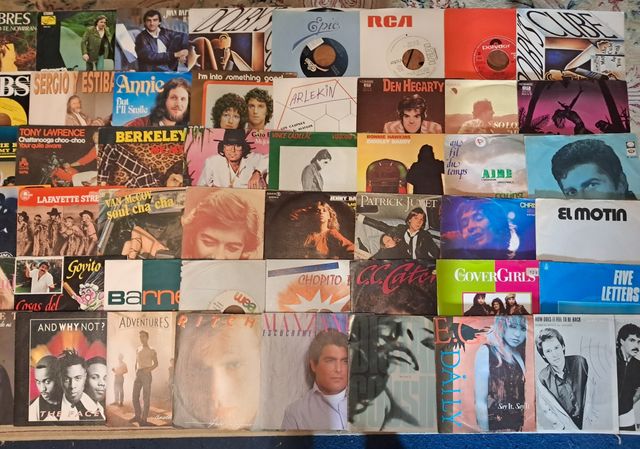 OFERTA!! 200 Vinilos, Singles  7" -lote 35