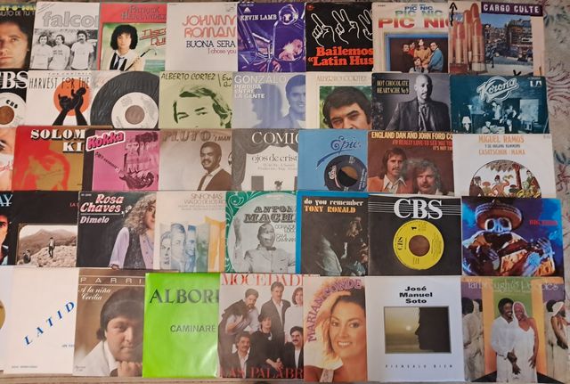 OFERTA!! 200 Vinilos, Singles  7" -lote 35