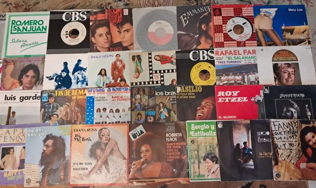 OFERTA!! 200 Vinilos, Singles  7" -lote 35