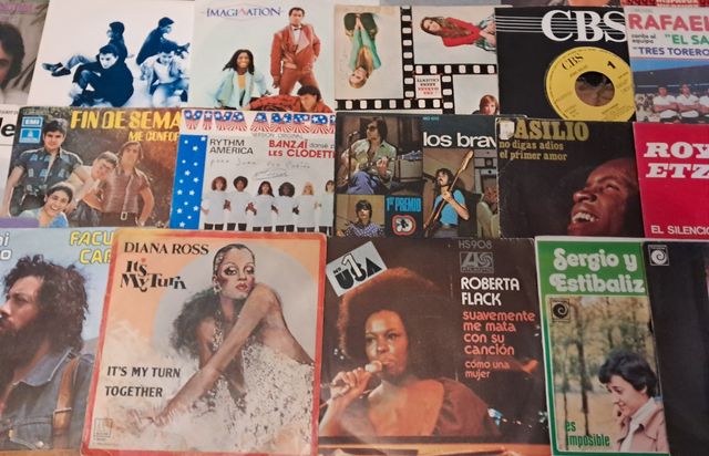 OFERTA!! 200 Vinilos, Singles  7" -lote 35