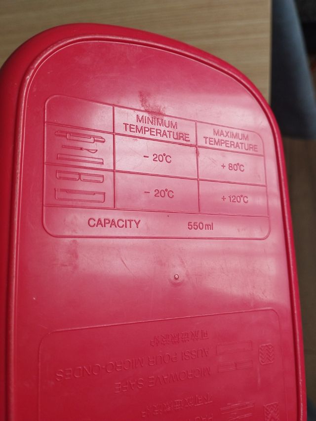 Taper para comida de bebé