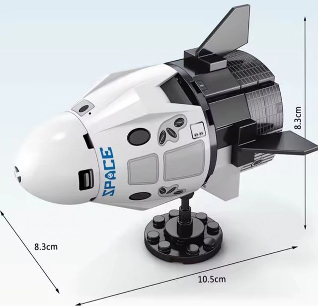 CAPSULA DRAGON SPACE X LEGO