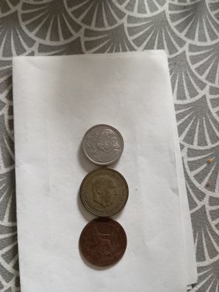 Lote monedas españolas 