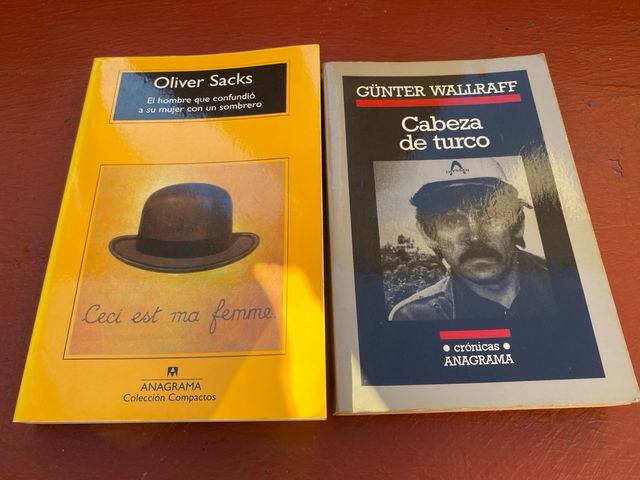 Pack 2 libros Oliver Sacks+Wallraff anagrama