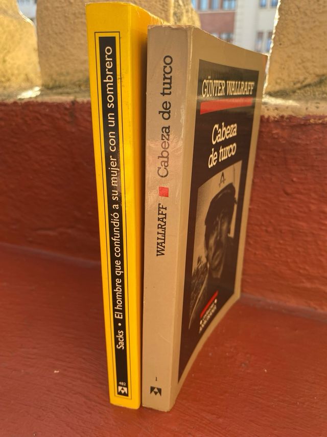 Pack 2 libros Oliver Sacks+Wallraff anagrama