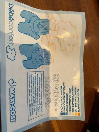 Adaptador de silla bebé confort a maxi cosi