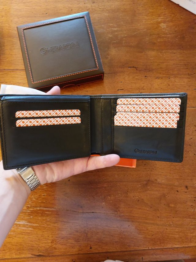 Portafoglio Gherardini uomo in pelle -